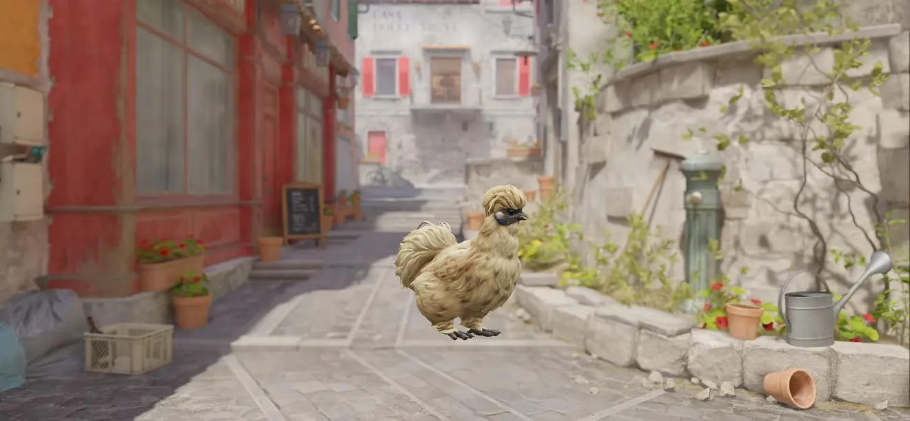 A Silkie pullet on Inferno, from the game