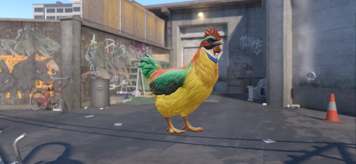 The bird on a map, a still from the game's 3D viewer