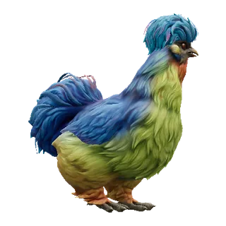 Blue with Red Beard